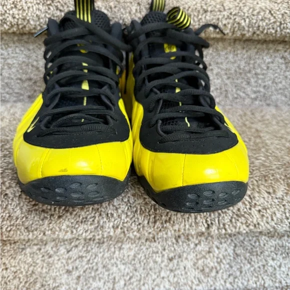 Nike Air Foamposite One “Wu Tang” Optic Yellow and Black Sneakers